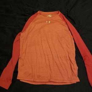 Red under armour shirt